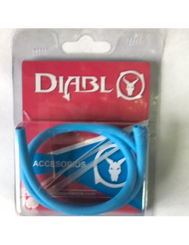 Goma diablo para tirador azul
