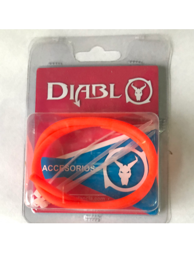 Goma diablo para tirador roja