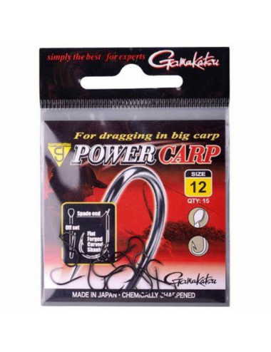 Anzuelo Power Carp Gamakatsu