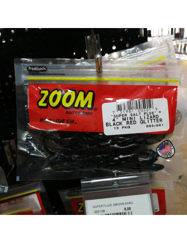 Lizard Black Red Glitter