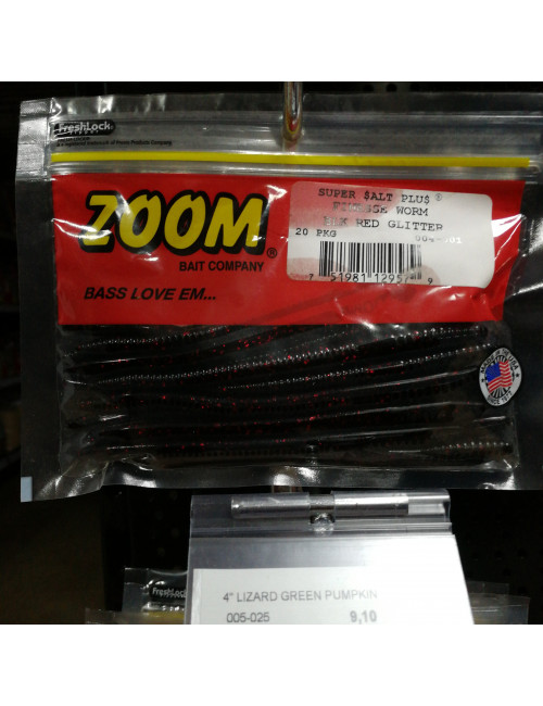 FINESSE WORM BLACK RED