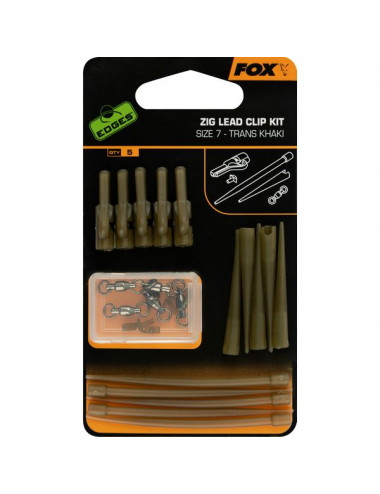 EDGES™ ZIG LEAD CLIP KIT Fox