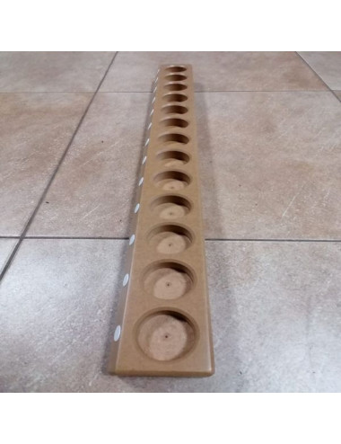 CAJA DE MADERA PARA PLOMOS