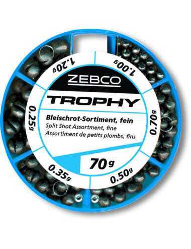 ZEBCO SPLIT SHOT ASSORTMENT...
