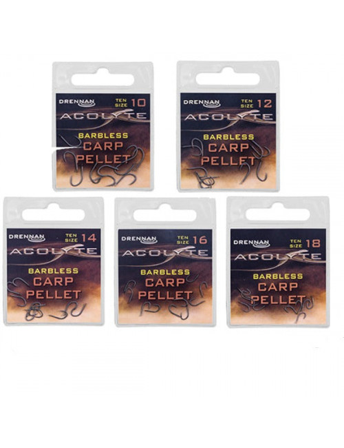 Anzuelo Acolyte Barbless Carp Pellet Drennan