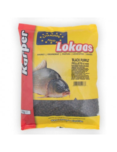 Black Purple pellets...