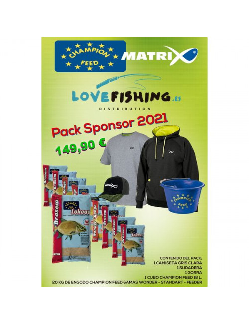 Pack Sponsor Champion Feed - Matrix 149,90€