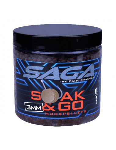 Saga Soak & Go Hookpellets...