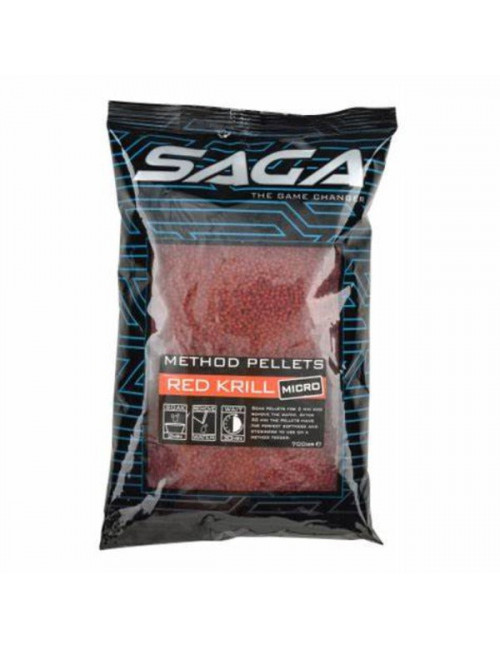 SAGA Method Pellets Red Krill Micro Cresta