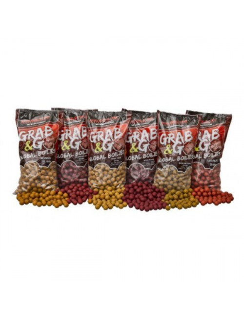 G&G GLOBAL BOILIES 2,5KG Starbaits Sensas