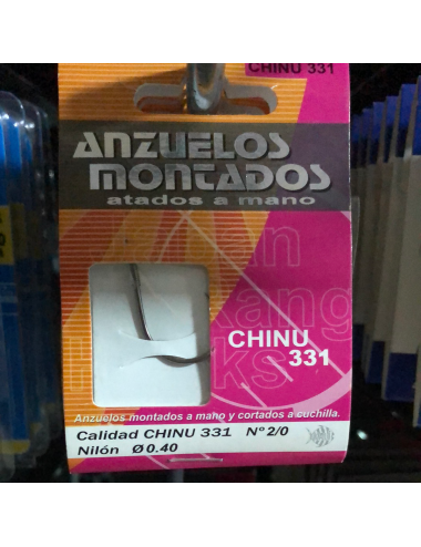 Anzuelos montados china 331...